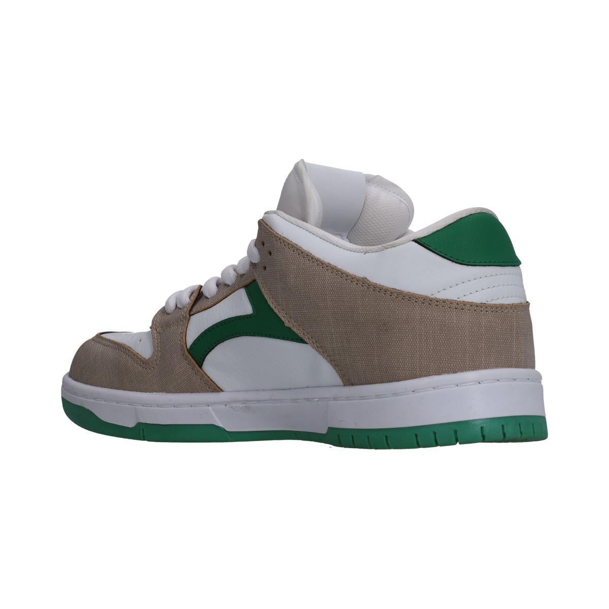 Foto 5 pulgar | Tenis Berlin Caballero Blanco Gris Verde Casual
