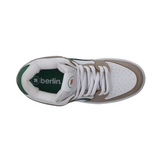 Foto 5 | Tenis Berlin Caballero Blanco Gris Verde Casual
