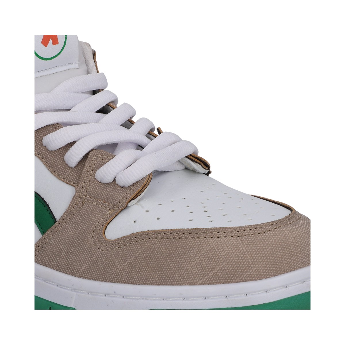 Foto 6 | Tenis Berlin Caballero Blanco Gris Verde Casual