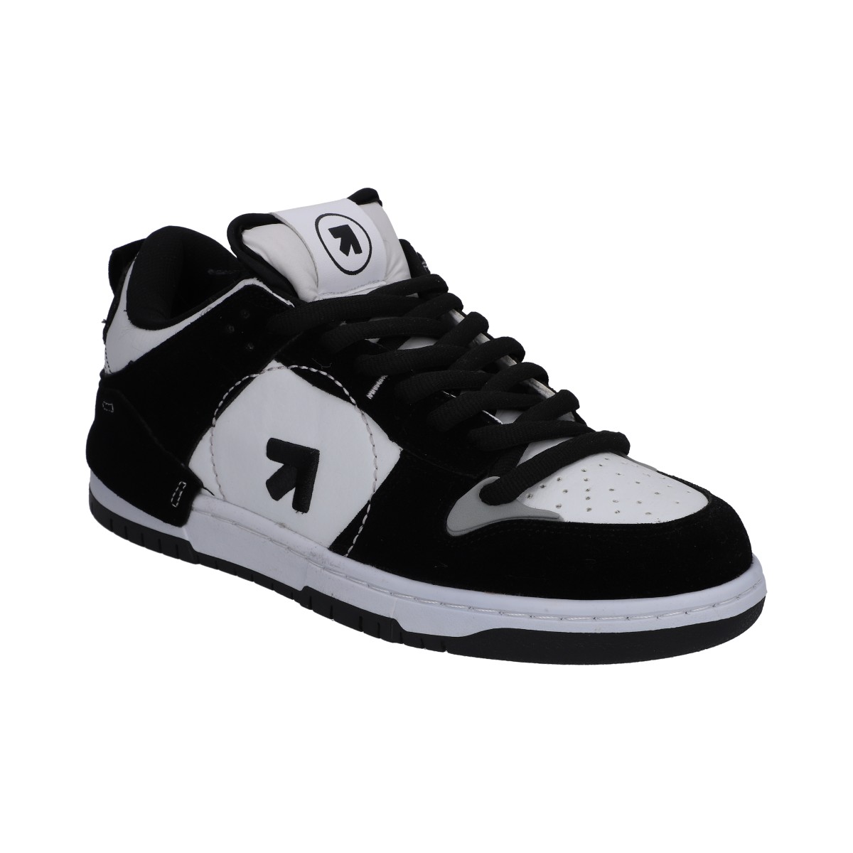 Tenis Berlin Caballero Negro Y Blanco Casual