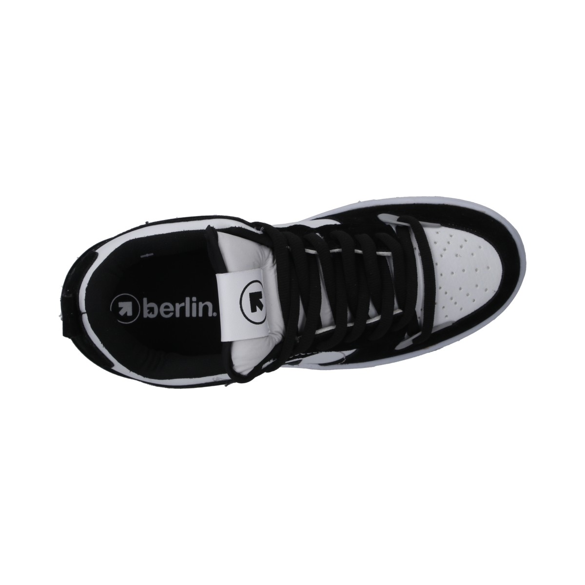 Foto 5 | Tenis Berlin Caballero Negro Y Blanco Casual