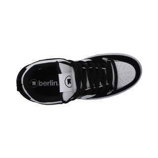 Foto 5 | Tenis Berlin Caballero Negro Y Blanco Casual