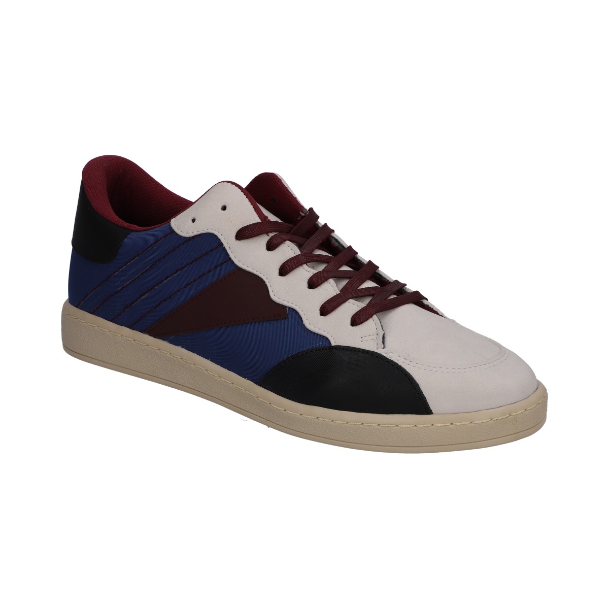Foto 1 | Tenis Berlin Caballero Multi Color Azul Vino Blanco