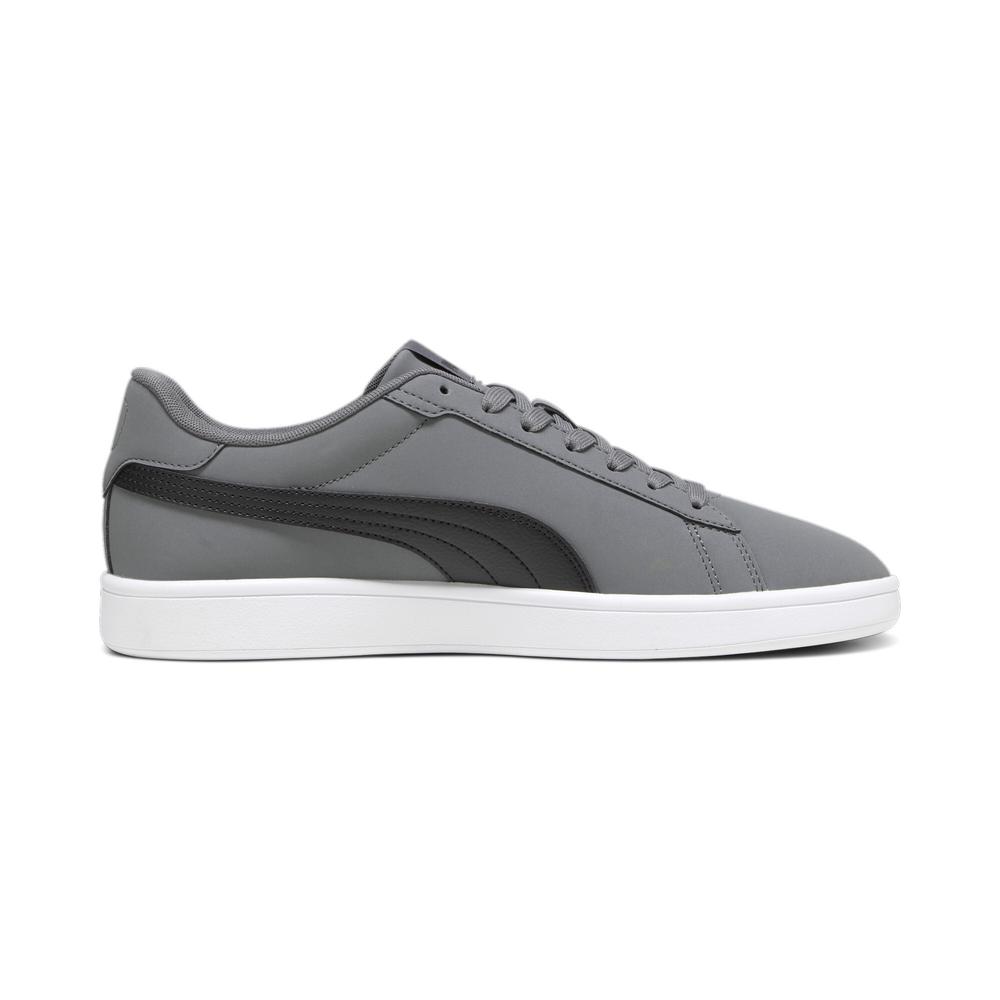 Foto 2 | Tenis Puma Smash 3.0 Buck Gris para Hombre
