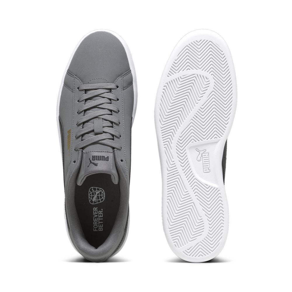 Foto 9 pulgar | Tenis Puma Smash 3.0 Buck Gris para Hombre