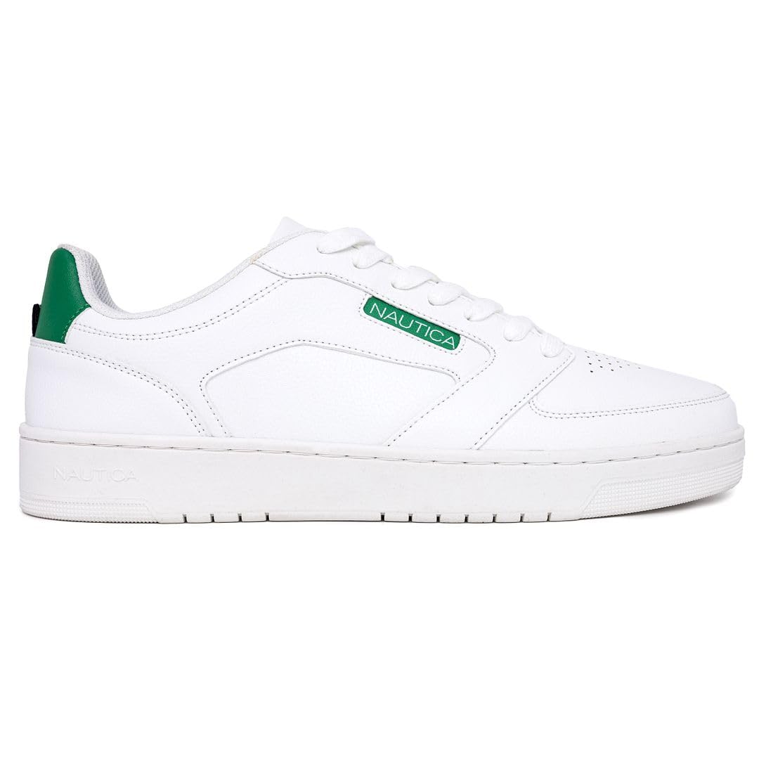 Foto 3 pulgar | Tenis Nautica Casuales Blanco para Hombre - Venta Internacional