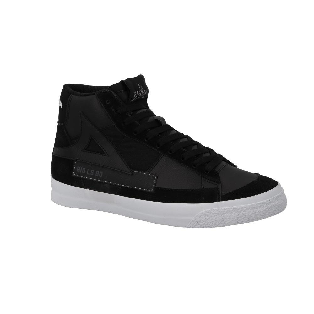 Foto 3 pulgar | Tenis Pirma Hombre Botin Urbano Casual Ajustable Negro