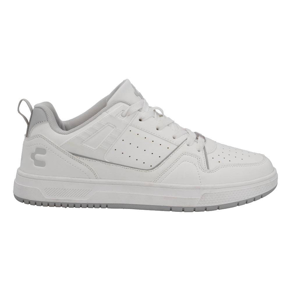 Foto 1 | Tenis Deportivo Charly Hombre Escolar Clasico Original Blanco