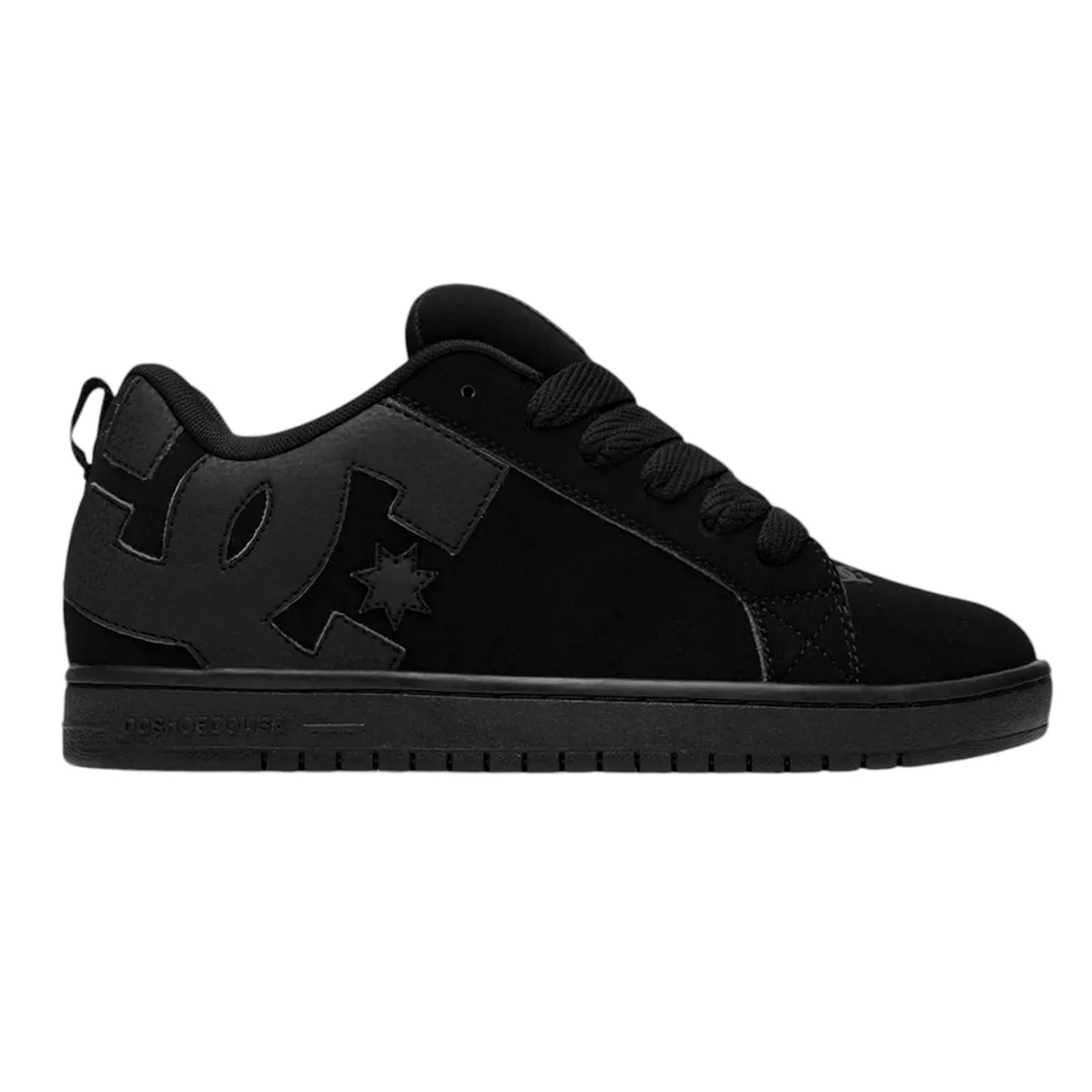 Tenis Skate  Dc Shoes Court Graffik  Shoe 3bk Color Negro Para Hombre Modelo 3005293bk