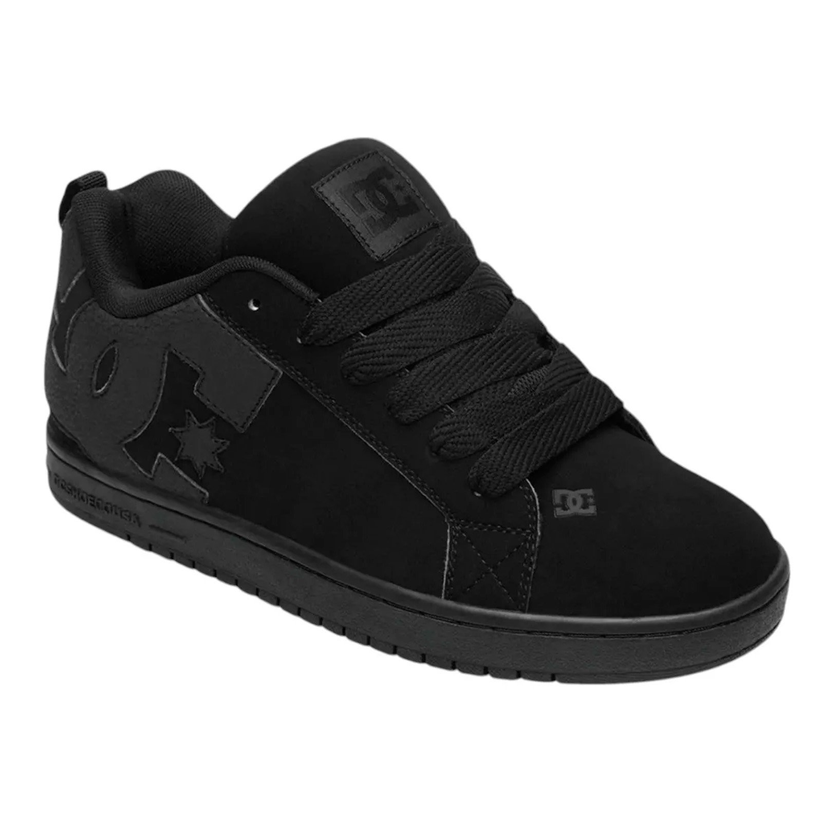 Foto 3 pulgar | Tenis Skate  Dc Shoes Court Graffik  Shoe 3bk Color Negro Para Hombre Modelo 3005293bk