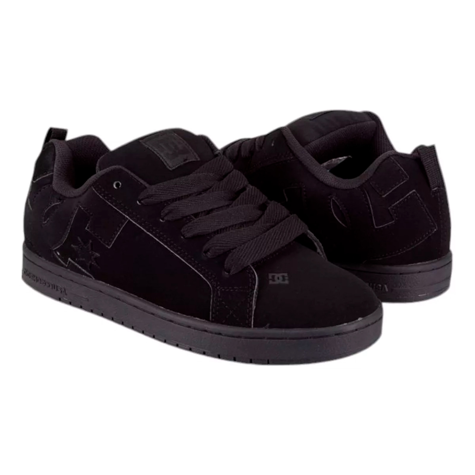 Foto 5 pulgar | Tenis Skate  Dc Shoes Court Graffik  Shoe 3bk Color Negro Para Hombre Modelo 3005293bk