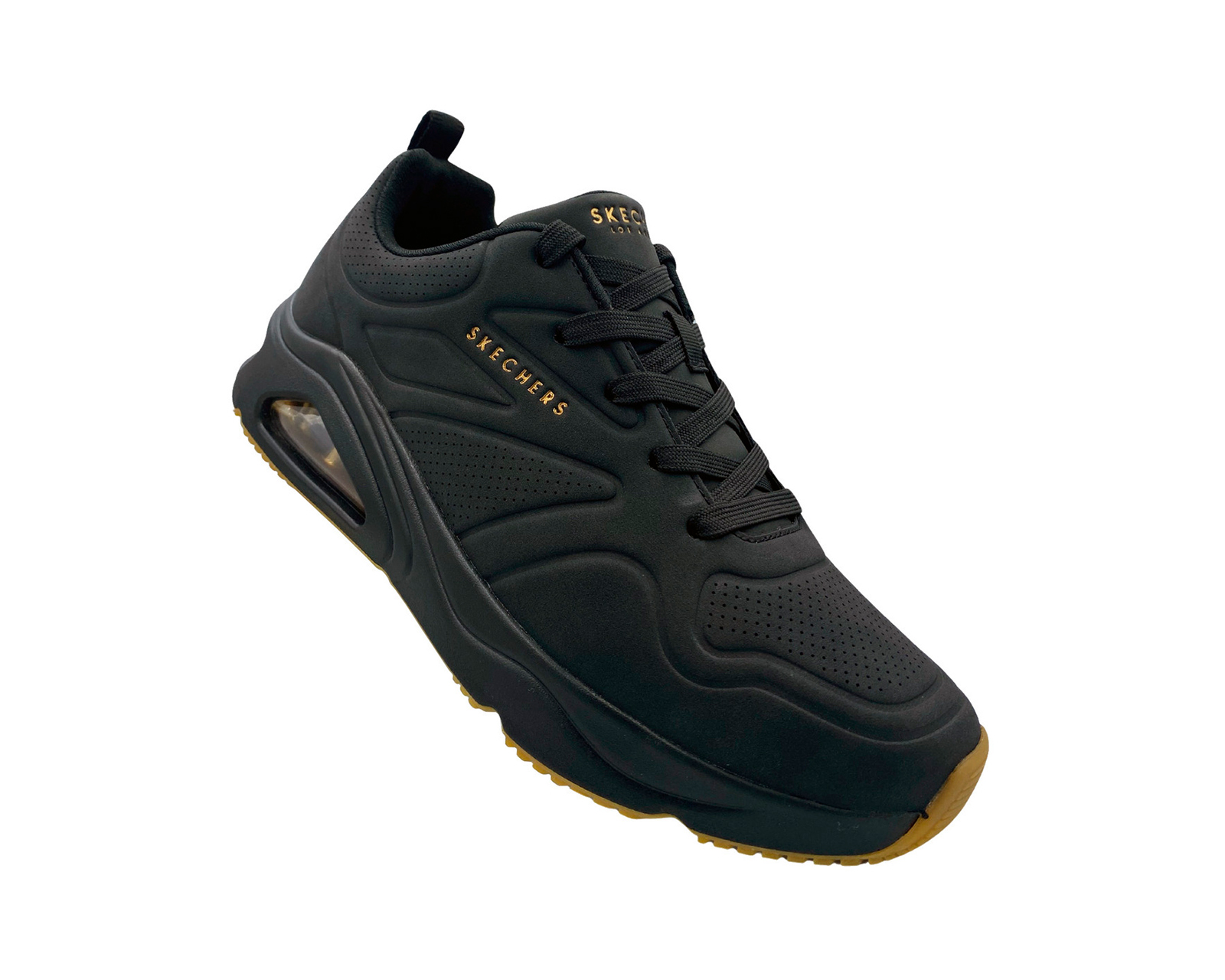 Foto 3 | Tenis Skechers Negro Urbanos Con Valvula Hombre