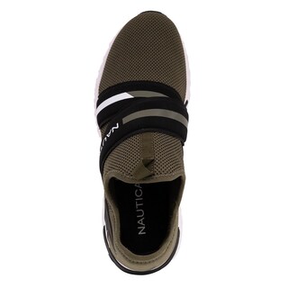 Foto 4 | Tenis Nautica Braga Sin Cordones Casual Verde para Hombre - Venta Internacional