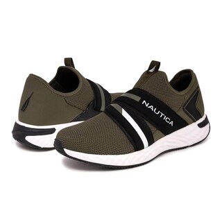 Foto 6 | Tenis Nautica Braga Sin Cordones Casual Verde para Hombre - Venta Internacional