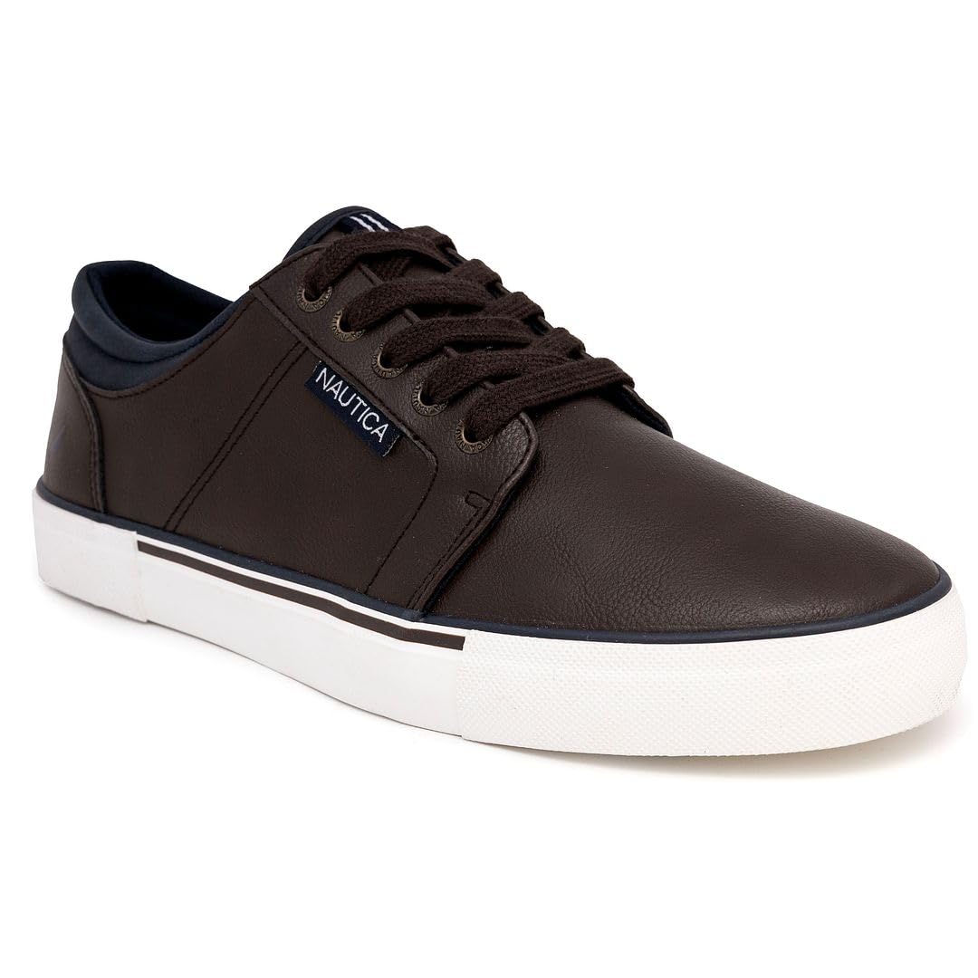 Foto 8 pulgar | Tenis Nautica Crandol-brown Navy Pop para Hombre - Venta Internacional