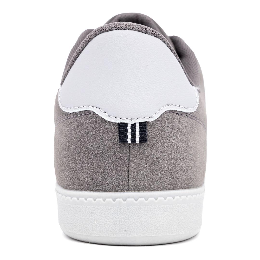 Foto 4 pulgar | Tenis Nautica Casuales de Gamuza Gris para Hombre - Venta Internacional