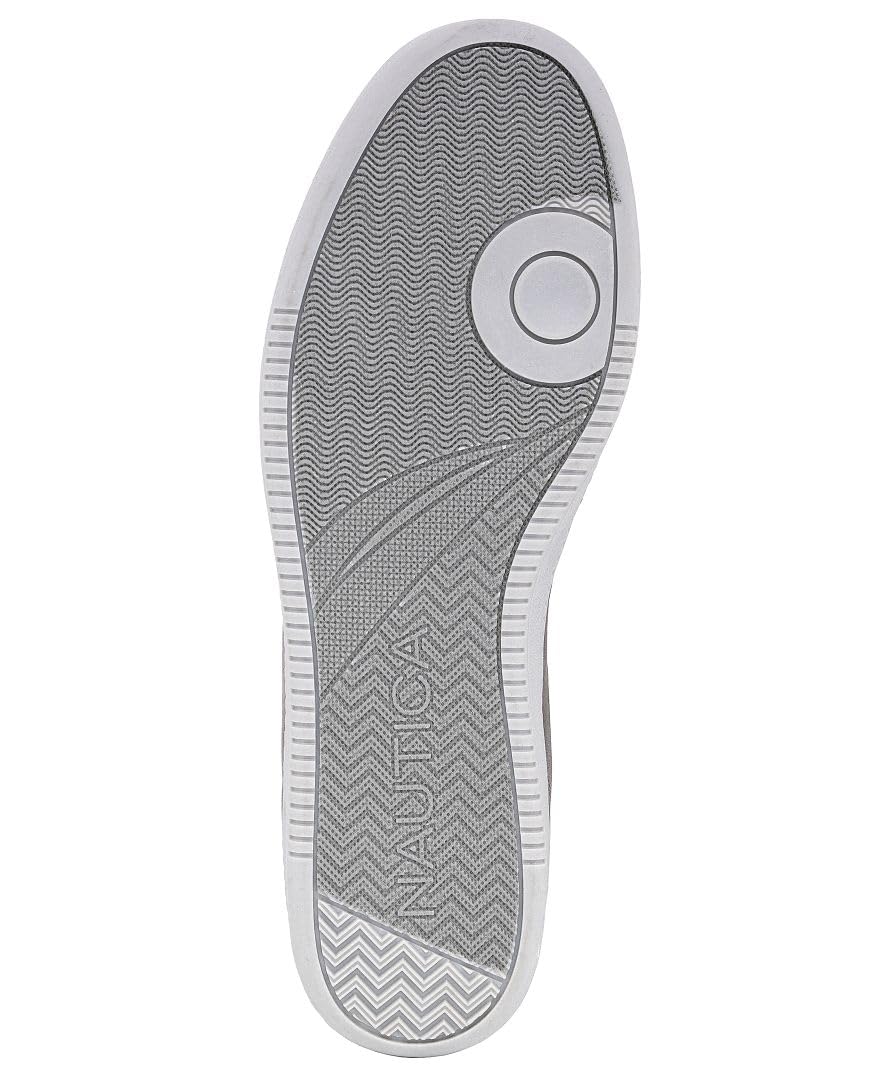 Foto 6 pulgar | Tenis Nautica Casuales de Gamuza Gris para Hombre - Venta Internacional