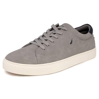 Foto 1 | Zapatos Nautica de Gamuza Gris para Hombre - Venta Internacional