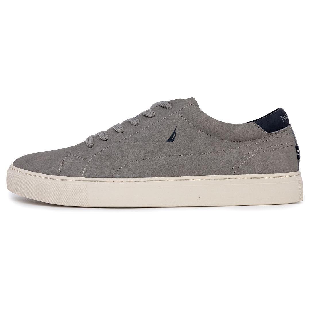 Foto 3 pulgar | Zapatos Nautica de Gamuza Gris para Hombre - Venta Internacional