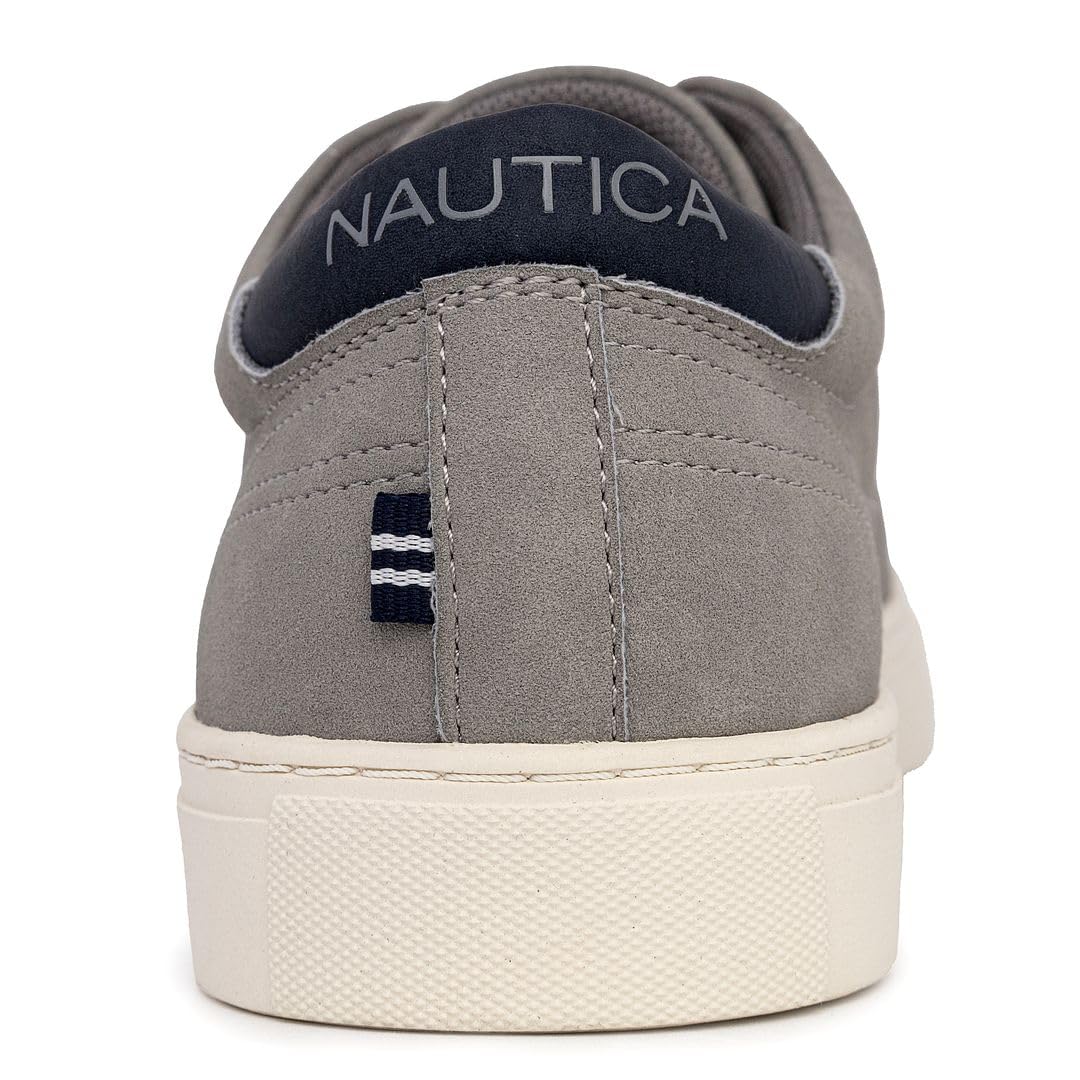 Foto 4 pulgar | Zapatos Nautica de Gamuza Gris para Hombre - Venta Internacional