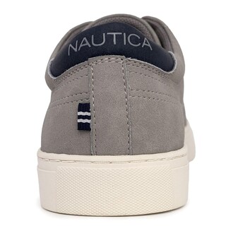 Foto 3 | Zapatos Nautica de Gamuza Gris para Hombre - Venta Internacional