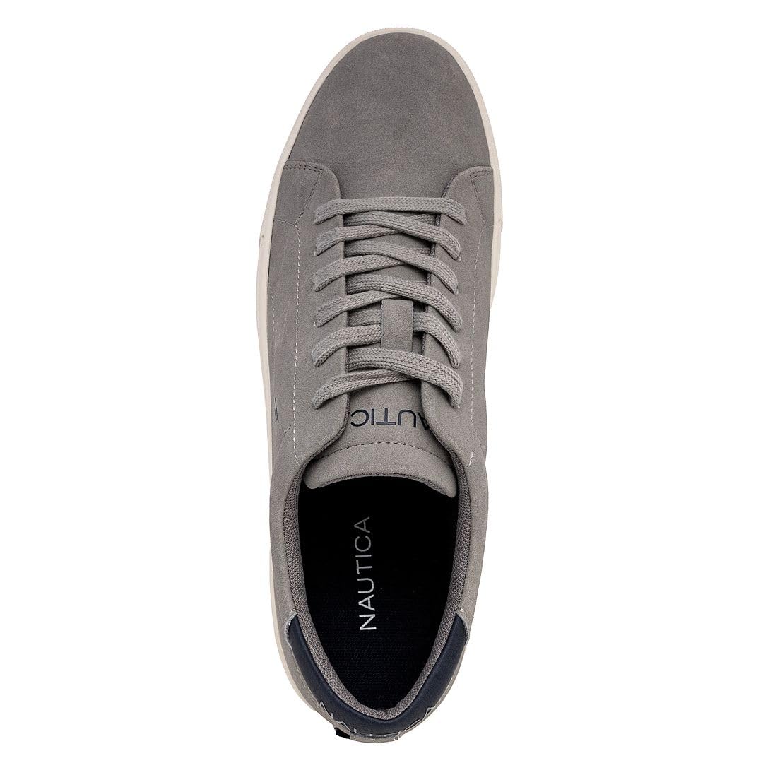 Foto 5 pulgar | Zapatos Nautica de Gamuza Gris para Hombre - Venta Internacional