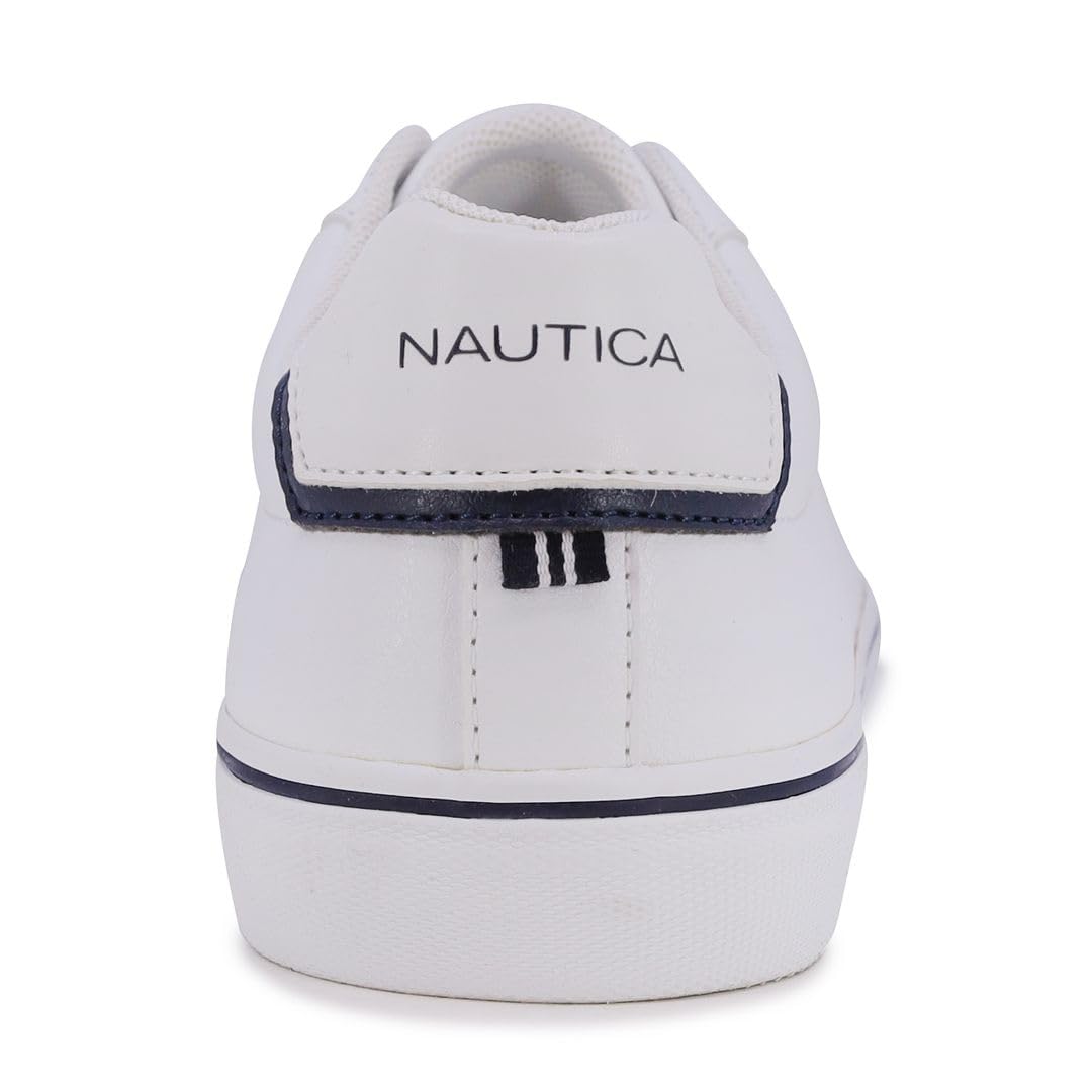 Foto 5 pulgar | Tenis Nautica Leonard Blancos para Hombre - Venta Internacional