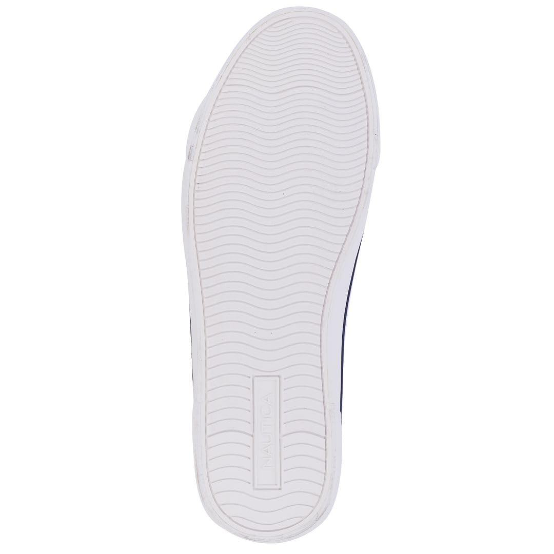 Foto 7 pulgar | Tenis Nautica Leonard Blancos para Hombre - Venta Internacional