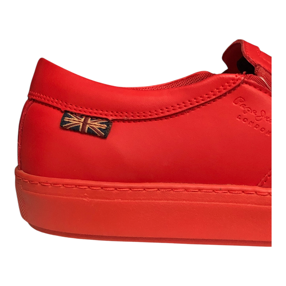 Foto 3 pulgar | Tenis Urbano Rojo Para Caballero Pepe Jeans London