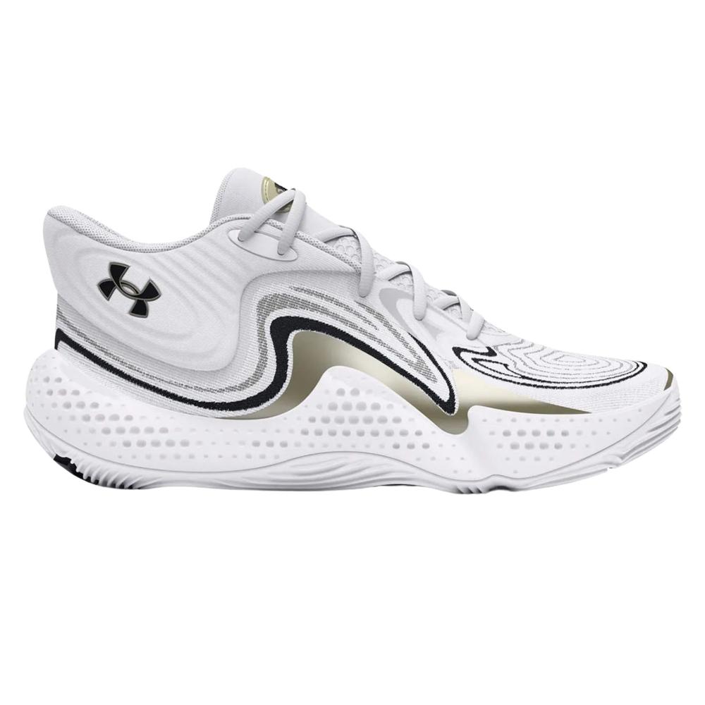 Foto 2 pulgar | Tenis Under Armour Spawn 6 Mid Unisex Gris