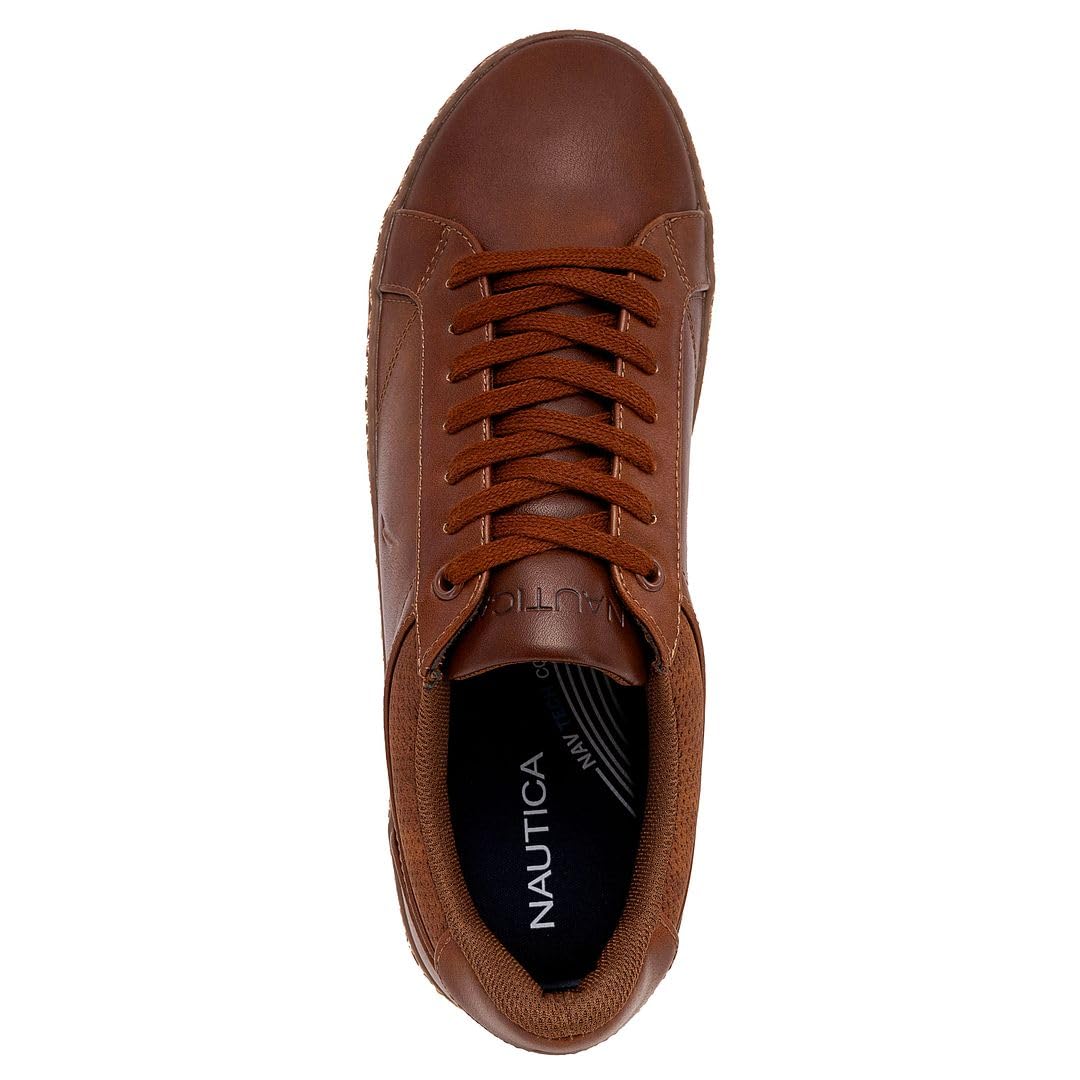 Foto 5 pulgar | Zapatos Nautica Turvo-cognac Casuales con Cordones y Estilo Mocasín para Hombre - Venta Internacional