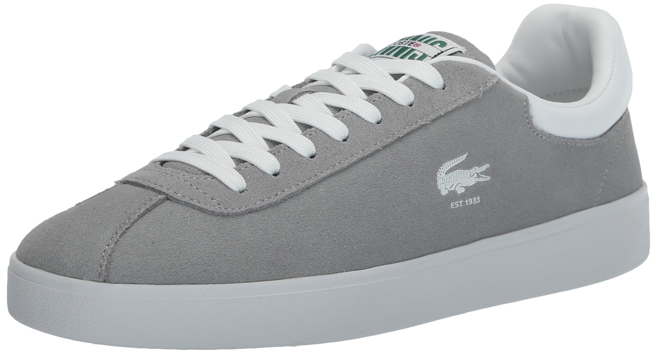 Foto 2 pulgar | Tenis Lacoste Baseshot Grises para Hombre - Venta Internacional