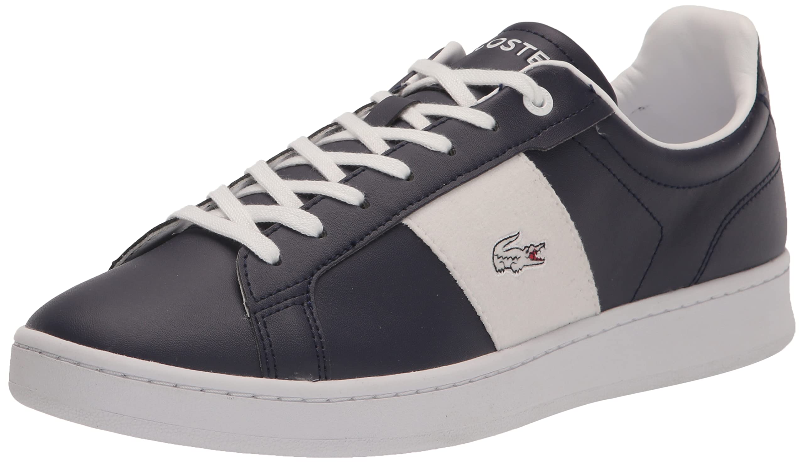 Foto 2 pulgar | Zapatilla Lacoste Carnaby Para Hombre Azul Marino/blanco Talla 12.5 - Venta Internacional.