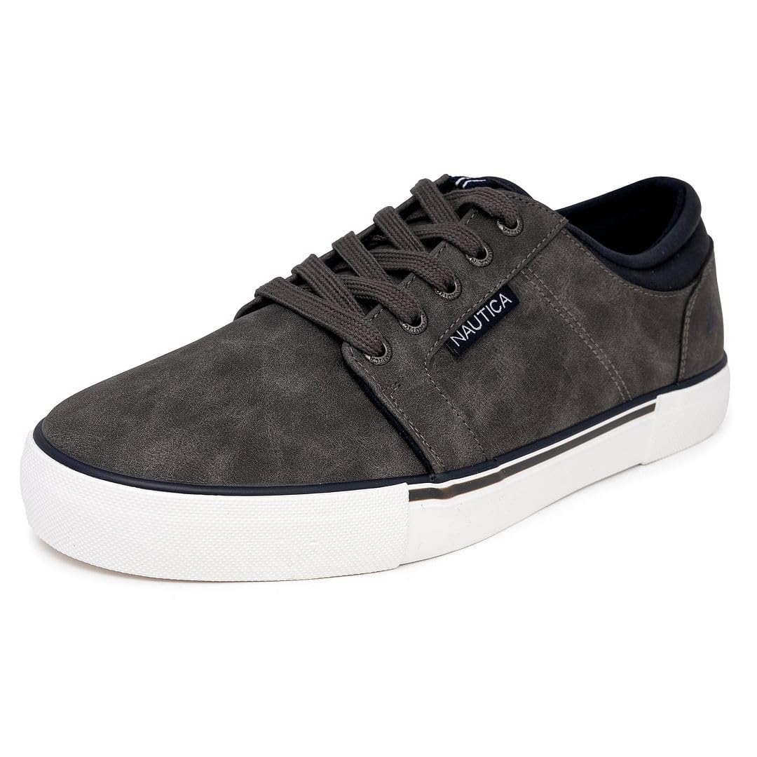 Foto 1 | Tenis Nautica Crandol-Grey Navy Pop para Hombre - Venta Internacional