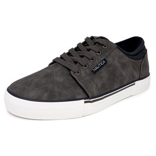 Foto 1 | Tenis Nautica Crandol-Grey Navy Pop para Hombre - Venta Internacional