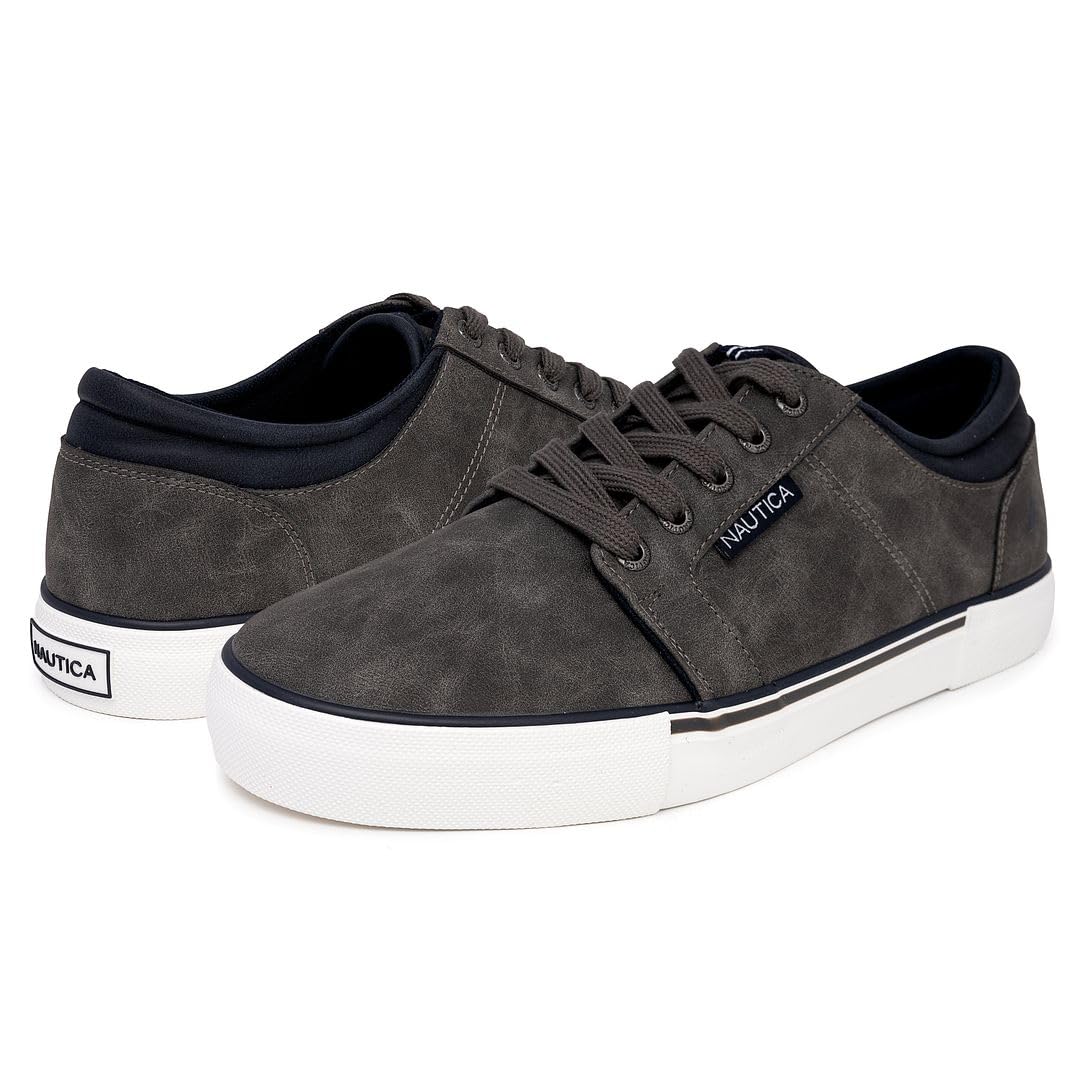 Foto 7 pulgar | Tenis Nautica Crandol-Grey Navy Pop para Hombre - Venta Internacional