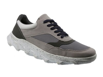 Foto 1 | Tenis Sneaker Casual Triples Locarno 37300 Gris Para Hombre