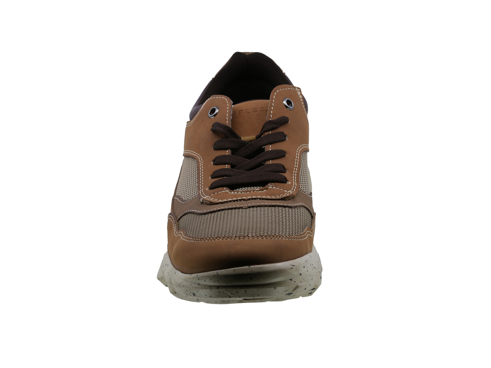 Foto 4 pulgar | Tenis Sneaker Casual Triples Locarno 37300 Camel Para Hombre