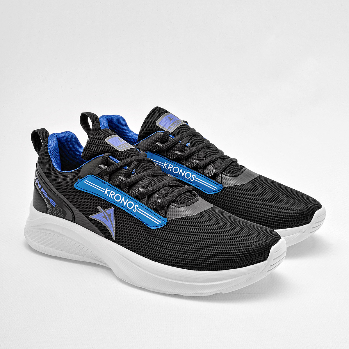 Foto 2 | Avans-b Tenis Deportivo Para Hombre Negro Azul