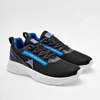 Foto 2 | Avans-b Tenis Deportivo Para Hombre Negro Azul
