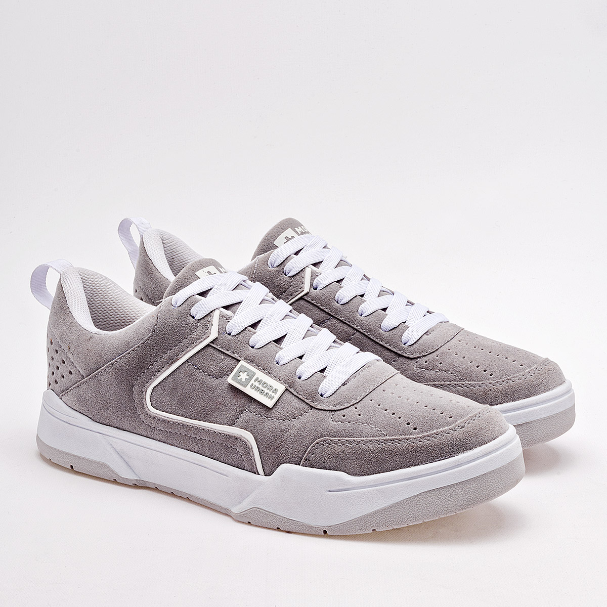 Foto 3 pulgar | Mora Urban Tenis Urbano Para Hombre Gris