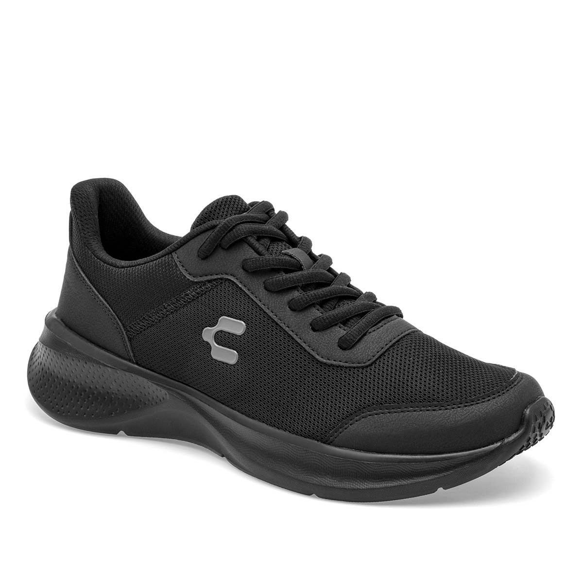 Charly Tenis Deportivo Para Hombre Negro, Importado