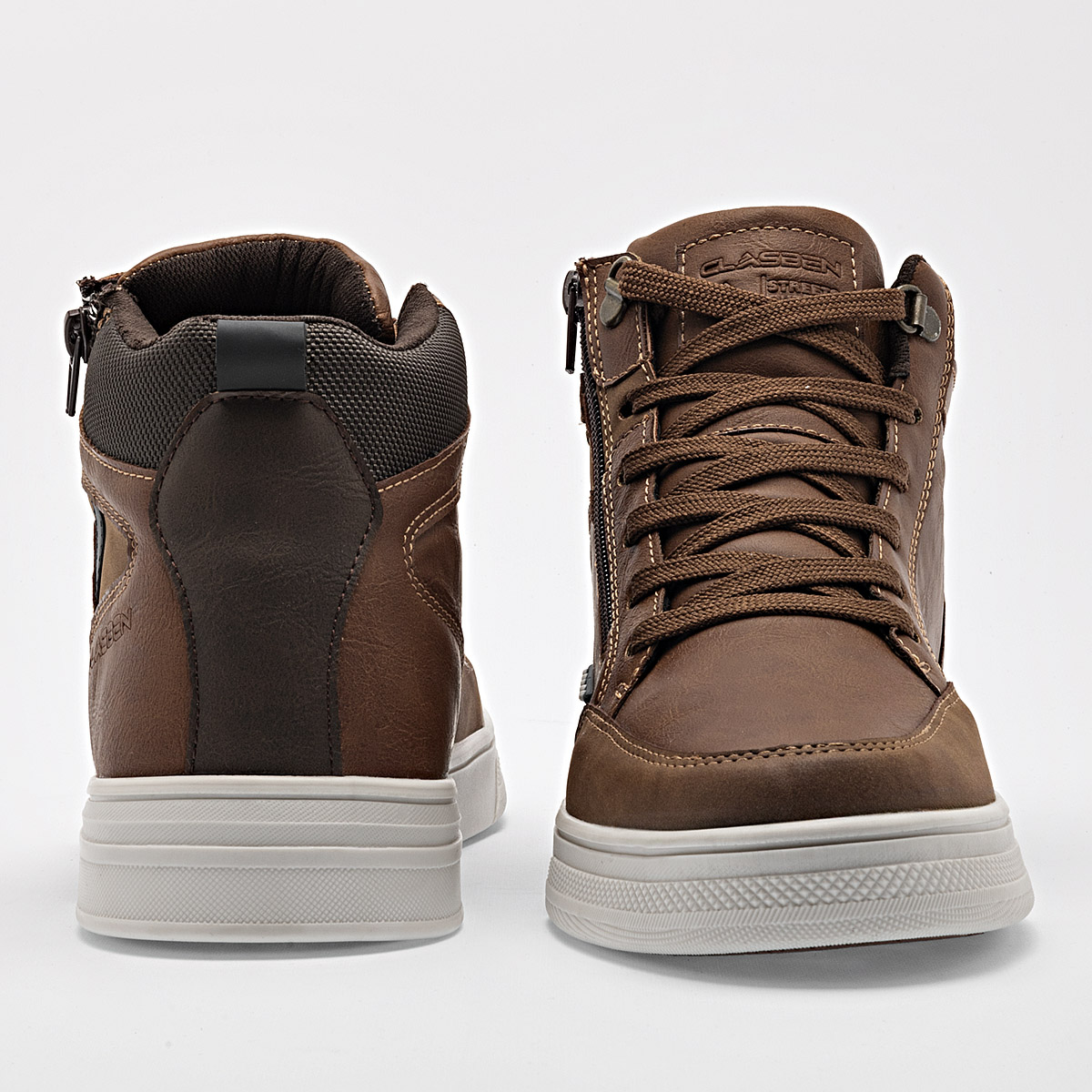 Foto 4 pulgar | Clasben Tenis Urbano Para Hombre Camel Café
