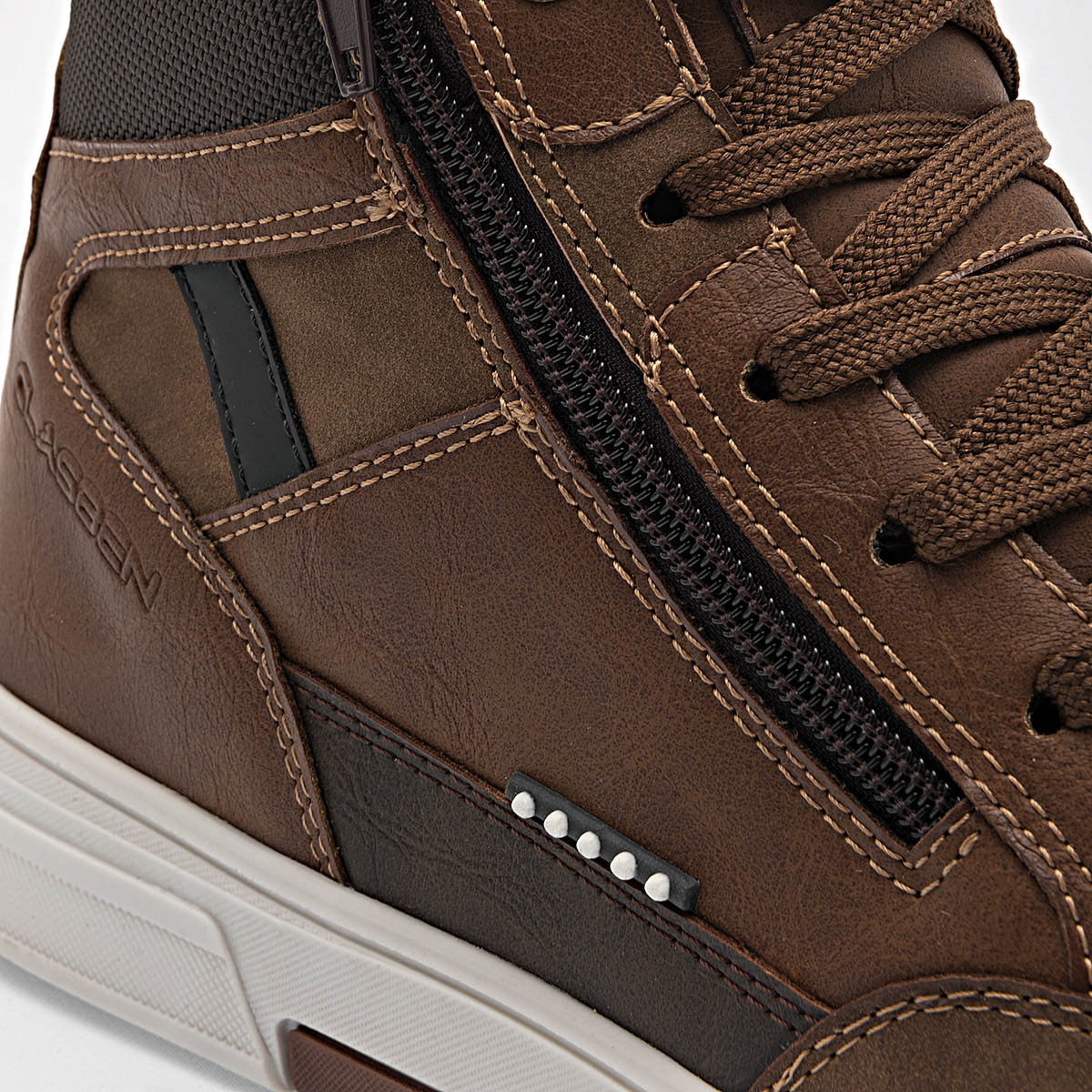Foto 5 pulgar | Clasben Tenis Urbano Para Hombre Camel Café