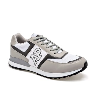 Foto 1 | American Polo Tenis Urbano Para Hombre Blanco Gris