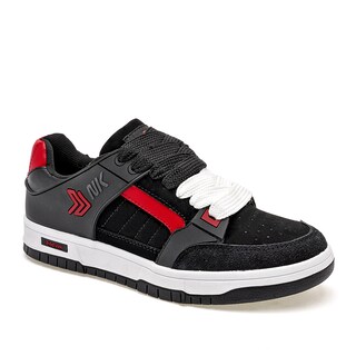 Foto 1 | Newk Tenis Urbano Para Hombre Negro Rojo