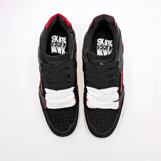 Foto 3 | Newk Tenis Urbano Para Hombre Negro Rojo
