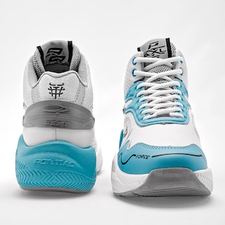 Foto 3 | Pontiac Tenis Deportivo Para Hombre Blanco Azul Gris