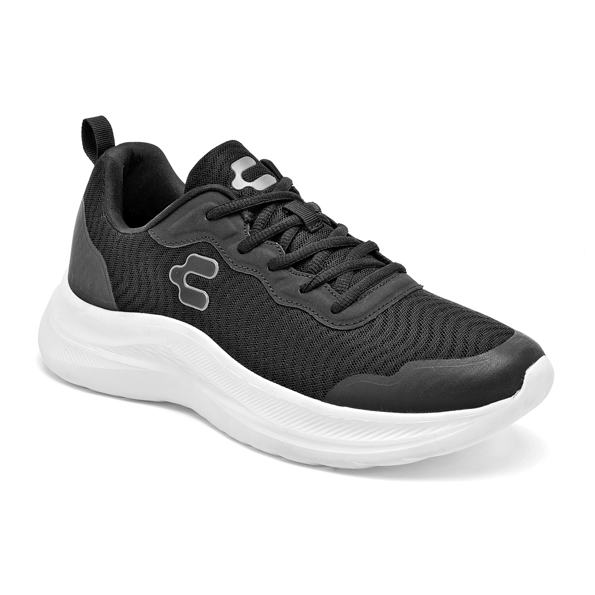 Charly Tenis Urbano Para Hombre Negro, Hasta Agotar Existencia, Importado