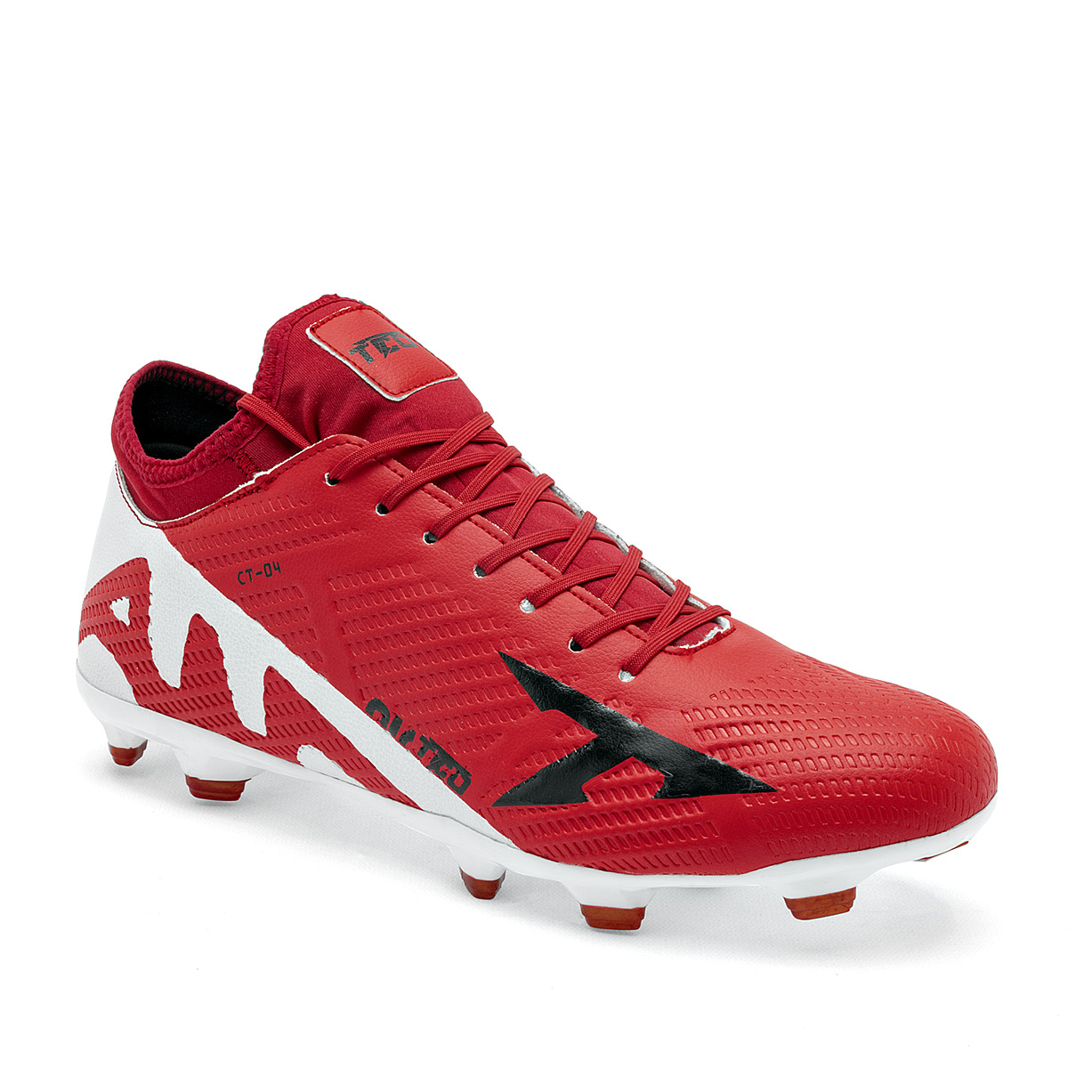 Foto 2 pulgar | Trucco Tenis Deportivo Para Hombre Rojo Blanco